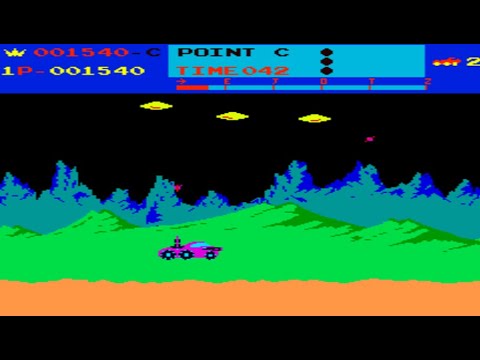 MOON PATROL Arcade 60Hz - ARCADE64 EMULATOR 0.235