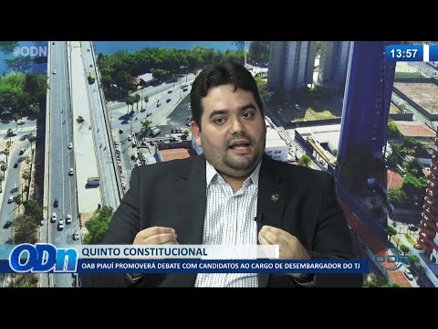 OAB PiauiÌ promoveraÌ debate com candidatos ao cargo de desembargador do TJ 12 10 2021