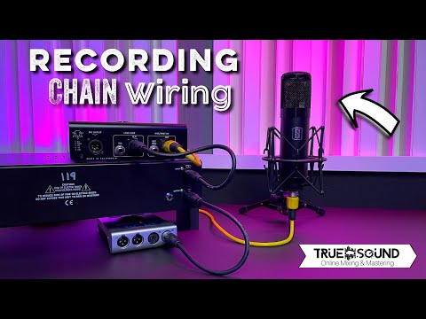 How To Connect a Mic Preamp & Compressor to an Interface