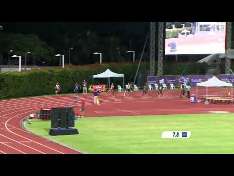 Men's 200m Final - Athletics - Singapore 2010 Youth Games