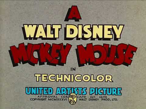 Mickey Mouse - Alpine Climbers United Artists Titles (1936)