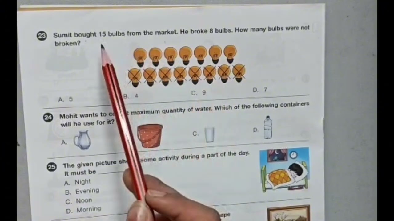 SOF IMO Class 1 Paper Solution | International Mathematics Olympiad 2024-2025  