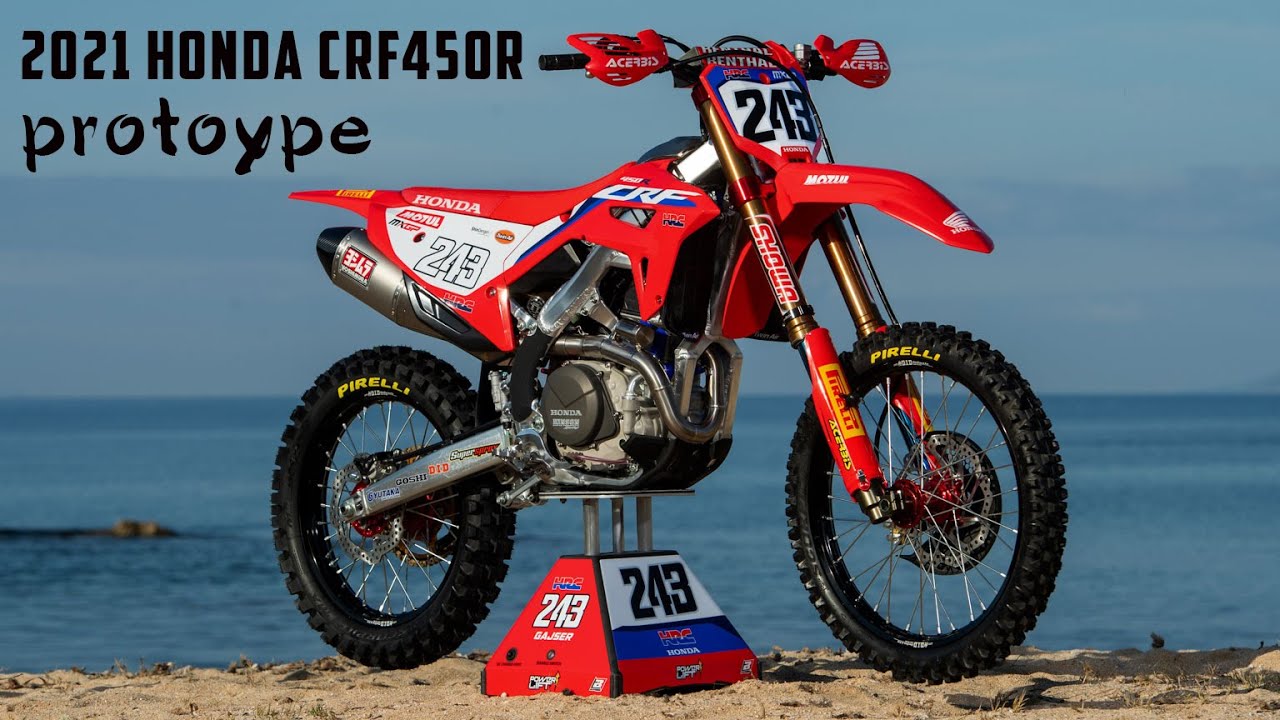 First look: Details of Honda's 2021 CRF450R prototype