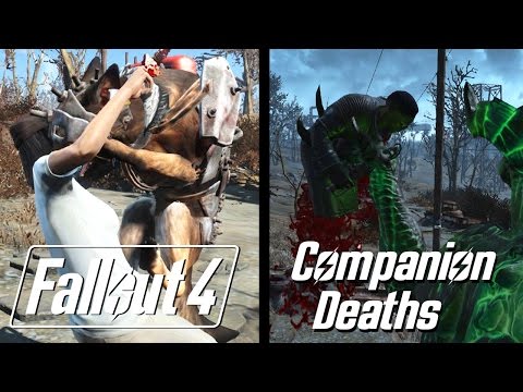 Fallout 4 - Companion Deaths Montage