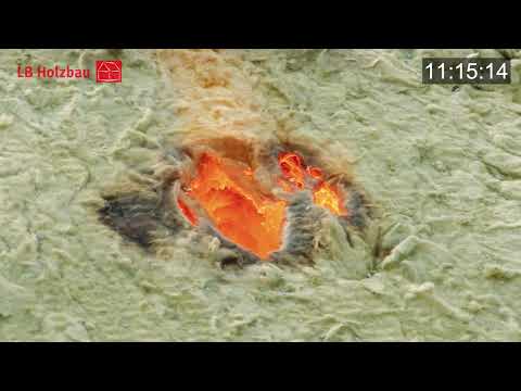 LB Holzbau Zellulose Brandversuch
