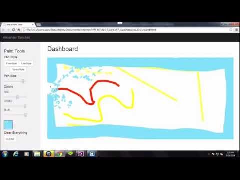 Paint Using Html5 Css Javascript Any Browser