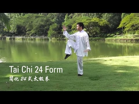 Tai Chi 24 Form (简化24式太极拳) : Beginner Tai Chi Form