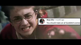all quidditch scenes from harry potter because one
