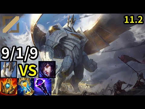 Galio Mid vs Ahri - KR Master | Patch 11.2