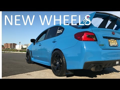SUBARU GETS NEW WHEELS LOOKS FIRE! (MICHELIN PILOT SUPER SPORTS)