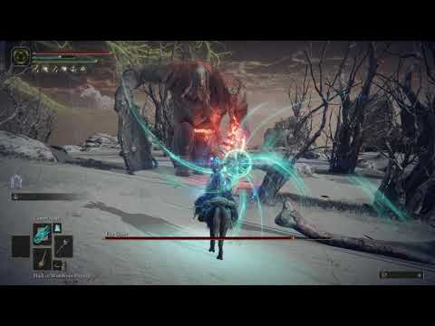 SUB 1MIN ON PHASE 1 FIRE GIANT CHEESE OMG!! - Elden Ring Mage build