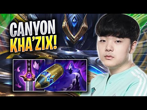CANYON PLAYS KHA'ZIX WITH NEW ITEMS! - DK Canyon Plays Kha'zix JUNGLE vs Wukong! | Season 2023