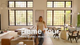 Why She Left Her Toronto Condo for a Quiet Modern Farmhouse in Quebec – FULL TOUR