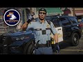 REALISTIC Chase With Robbery Suspect GTA 5 FiveM Police RP Day 95