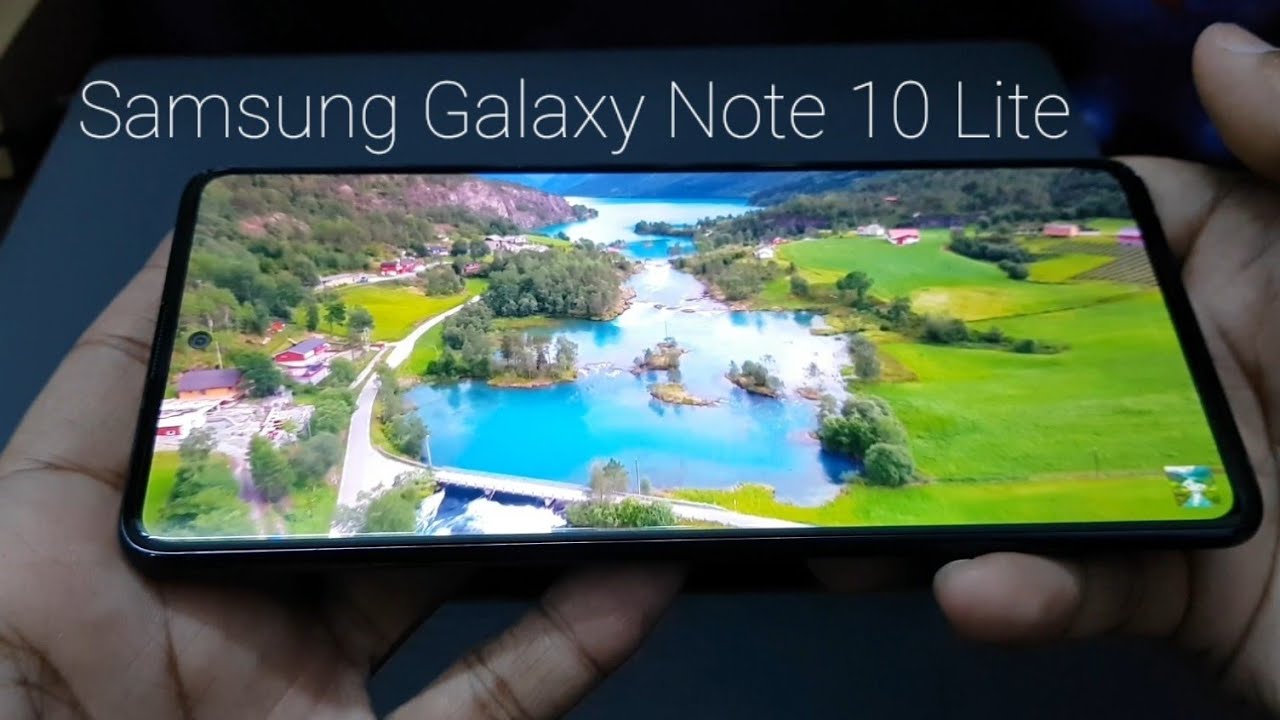 Samsung Galaxy Note 10 Lite Unboxing