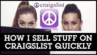 How I Sell Stuff on Craigslist Quickly and Safely: Exact Listing Template + Steps Shown