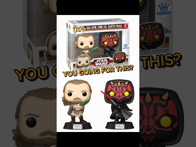Vídeo relacionado con Funko Pop! Star Wars: Qui-Gon Jinn vs Darth Maul - Figura de Vinilo (2 Unidades)