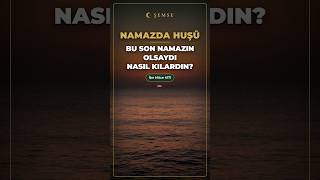 Namazda Aklını Toplayan Tek Cümle? 🕌 #shorts
