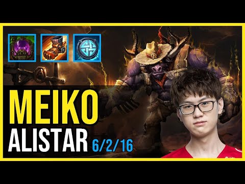 Meiko - ALISTAR vs. ORNN Support| KR Challenger