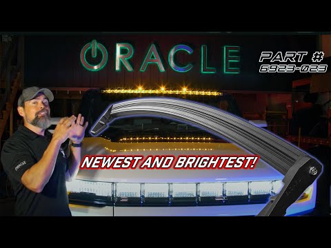 Oracle 22-25 Hummer EV 5in Roof Mount Curved Light Bar w/ Brackets