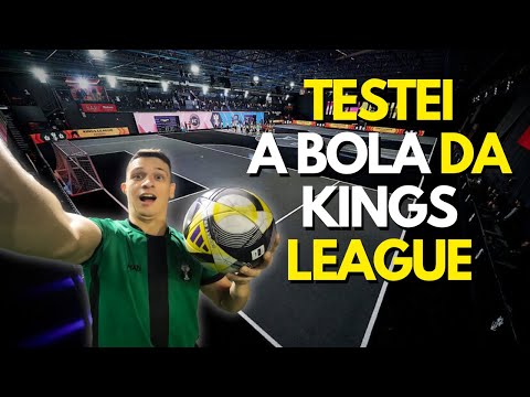 FECHEI O GOL com a bola da KINGS LEAGUE