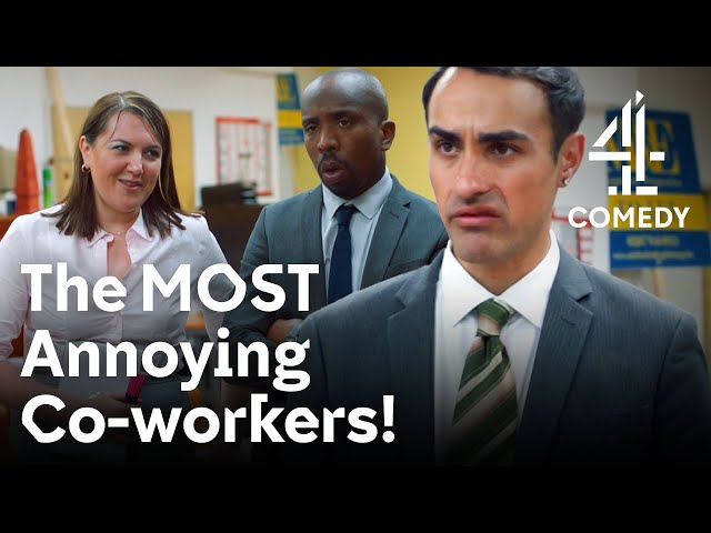 The MOST Annoying Co-workers | Stath Lets Flats | Channel 4