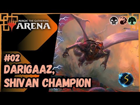 It's Showtime: Darigaaz, Shivan Champion 💀🔥🌲#02 - MTG Arena - Brawl