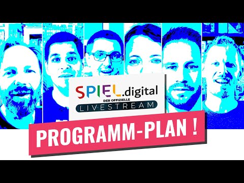 Das Programm des SPIEL.digital LIVESTREAMS 2020
