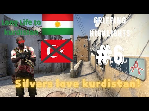 CS:GO | GRIEFING HIGHLIGHTS #6 - Long life to Kurdistan!