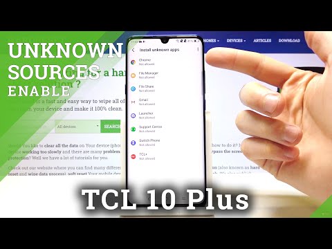 How to Allow Unknown Sources on TCL 10 Plus – Apps Installation