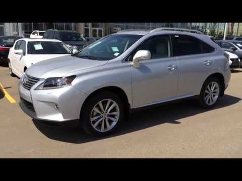 2015 Lexus RX 350 AWD Sportdesign Edition Review - Silver on Light Grey - Alberta