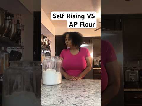 Cracking the Flour Code: Self Rising vs. All Purpose Flour Explained #shorts #baking101 #bakingtips