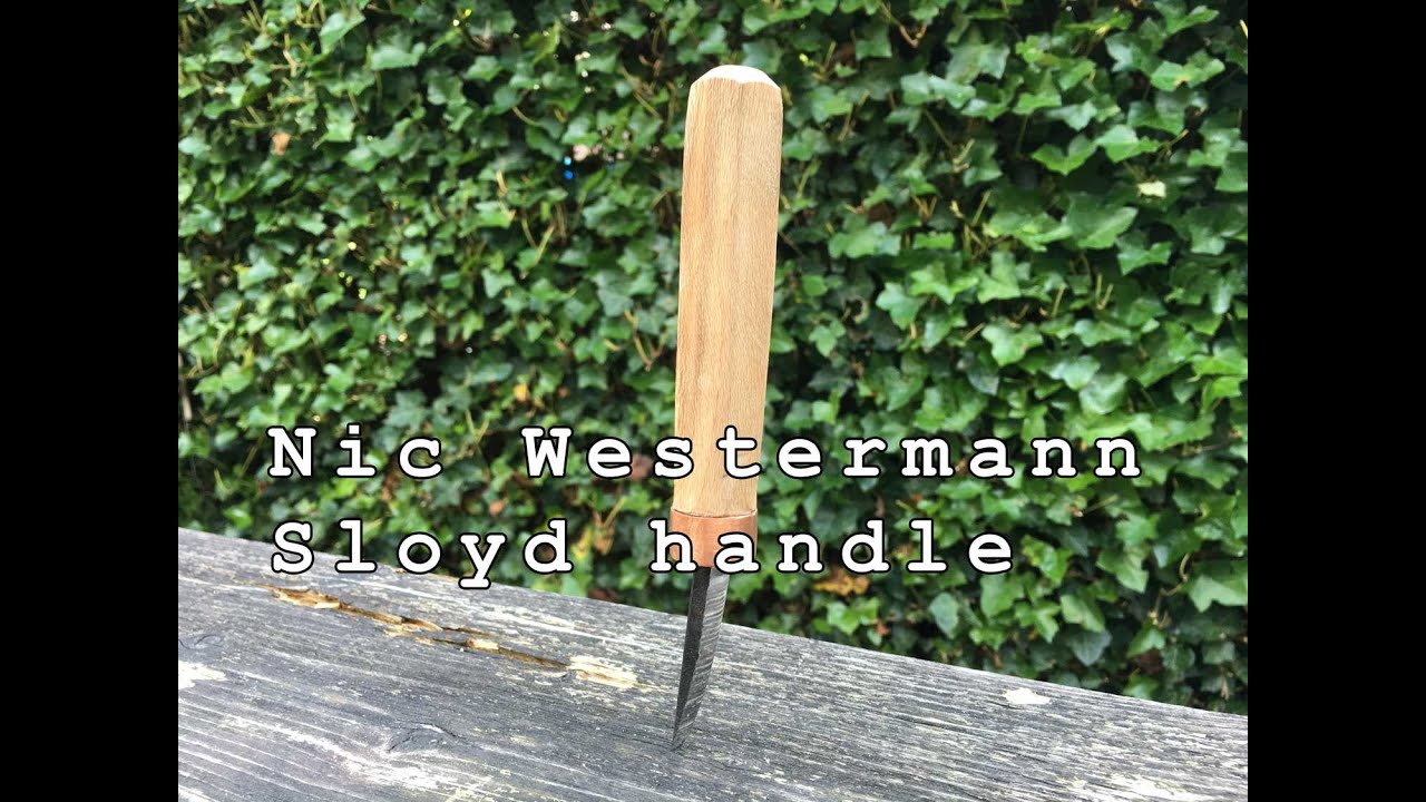 Norner | Putting a handle on my Nic Westermann hand forged small Sloyd carving blade