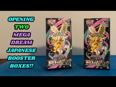 Opening TWO MEGA DREAM Japanese High Class Booster Boxes to hunt for BEAUTIFUL SAR CARDS!!