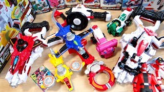 明日放送開始！ルパレン VS パトレン DX玩具を全部一気に開封レビュー！VSチェンジャー DXパトメガボー DXルパンソード VSビークル ダイヤルファイター ルパンレンジャー/パトレンジャー
