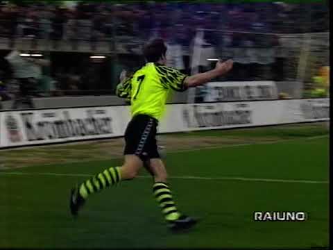 1994/95 UEFA Cup (1/2 Final). Juventus FC - Borussia Dortmund (Full Match).