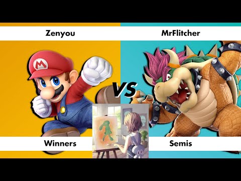 SUPER SMASHED at TRANSPLANTS - Winners Semifinal: Zenyou (Mario/Cloud) vs MrFlitcher (Bowser)