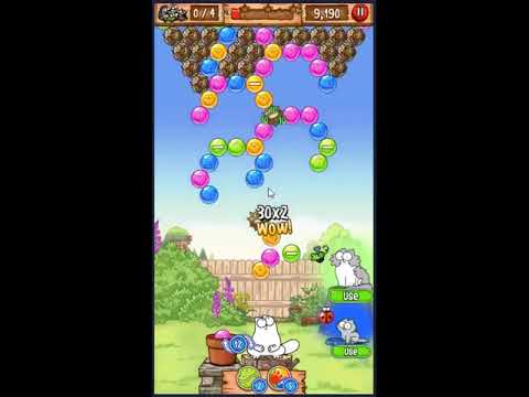 Simon's Cat Pop Time Level 74 - NO BOOSTERS 😺 | SKILLGAMING ✔️