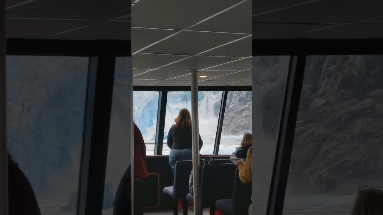 Incredible sight!  Dawes Glacier Calving!