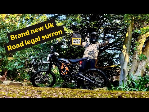 Uk road legal surron first ride!
