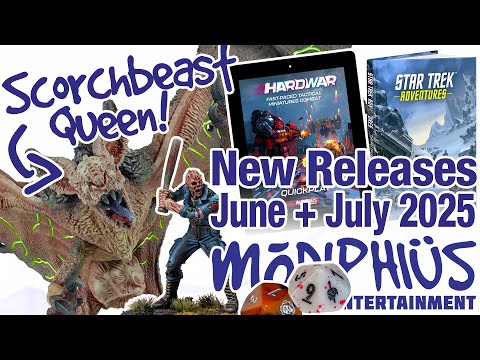 Modiphius New Releases - Jun + July 2025 (Fallout Miniatures, Star Trek Adventures + Hardwar)