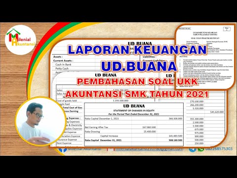 UD Buana - Menyelesaikan Laporan Keuangan Soal UKK SMK Akuntansi TA 2020/2021