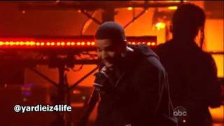 Drake Performing Headlines Live At AMA 2011