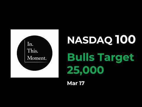 Nasdaq 100 Trading Range Day – Bulls Eye 25,000 | Mar 17