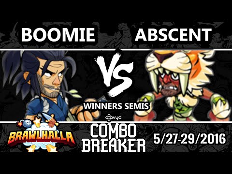 CB2016 - Boomie (Koji) Vs. Abscent (Gnash) Brawlhalla Winners Semis