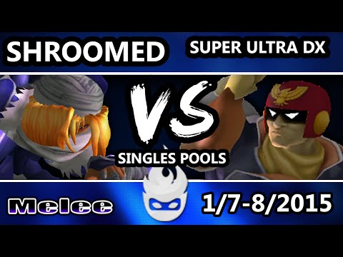 Paragon 2015 - Shroomed (Sheik) Vs. SuperUltraDX (Captain Falcon) SSBM Singles Pools - Melee