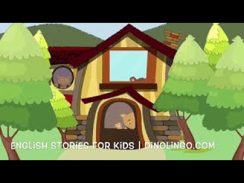 Anglické knihy pre deti - Tri Medvede - The Three Bears - Angličtina pre deti - Dinolingo