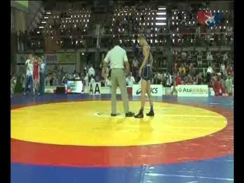 Cadet Worlds Greco 63kg - Mitchell Alexander (USA) vs. Abylaikhan Amzeyev (KAZ)