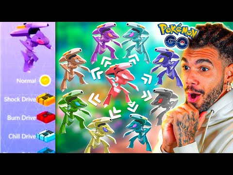 COMO EU QUERIA AS FORMAS DO GENESECT x COMO REALMENTE É… - POKÉMON GO | Cris |