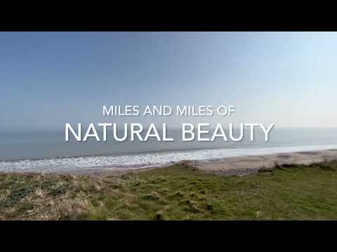 Skipsea sands in Yorkshire